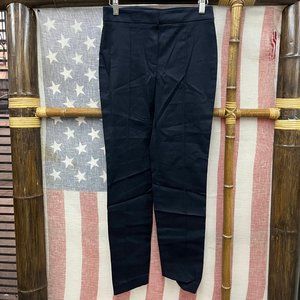 NWT TAHARI GIA NAVY Pants bottoms party slacks comfortable conform summer thin